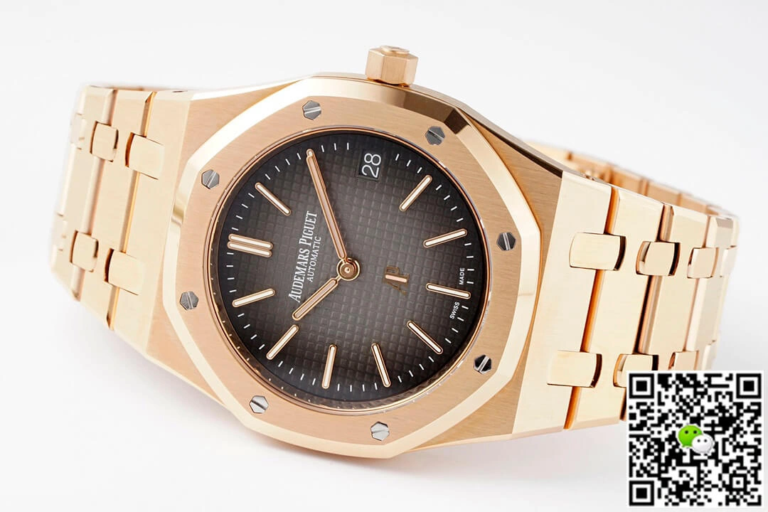 Audemars Piguet Royal Oak 16202OR.OO.1240OR.01 ZF Factory 1:1 Best Edition Replica Watch Rose Gold Case